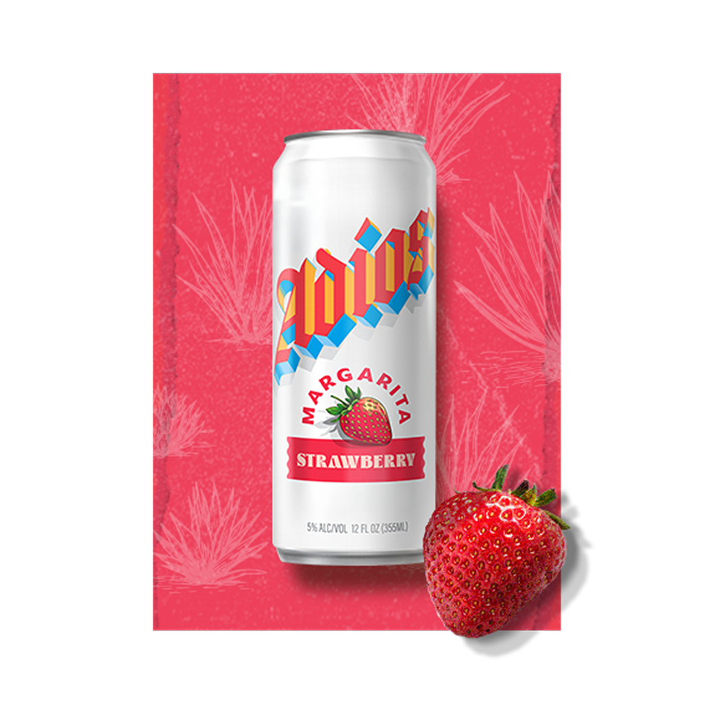 Strawberry Margarita Canned Cocktail 8-pack